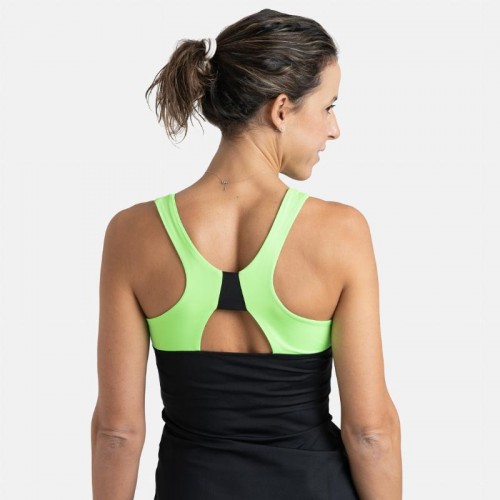 Camiseta Black Crown Marta Marrero Negro Verde Camiseta Black Crown Marta Marrero Negro Verde