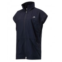 Ropa de Padel Head CAPSULE SLEEVELESS OUTER JACKET W BLACK  Oferta + Barato