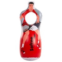 Gonflable Softee Barrier Joueur Padel Tennis