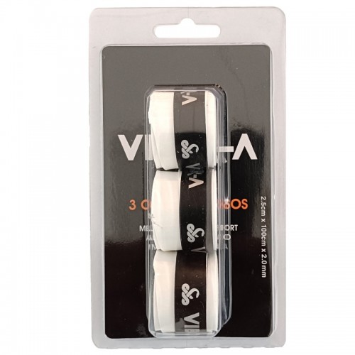 Blister Vibora Pro Liso Blanco 3 Overgrips Blister Vibora Pro Liso Blanco 3 Overgrips