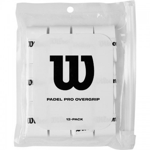 Blister Wilson Padel Pro Blanco 12 Overgrips Blister Wilson Padel Pro Blanco 12 Overgrips