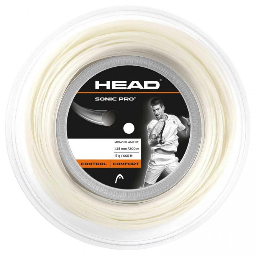 Carretel de Corda Branca Sonic Pro 1.25mm Head 200m  Oferta + Barato