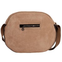 Vibora Diva Swarovski Brown Bag
