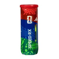 Bote de 3 Pelotas Adidas Speed RX World Cup 2026 PADELPOINT