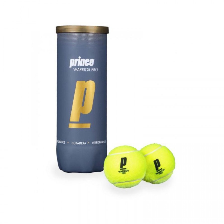 Bote de 3 Pelotas Prince Warrior Pro  Oferta + Barato