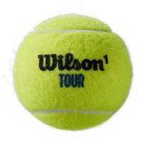 Bote de 4 Pelotas Wilson Tour Premier All Court  Oferta + Barato