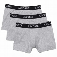 Lacoste Casual Gris Vigore Boxer 3 unites  Offre - Pas cher