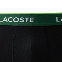 Boxers Lacoste Negro Verde 3 Unidades