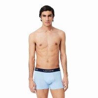 Boxers Lacoste Pique Azul Marino 3 Unidades  Oferta + Barato