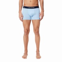 Boxers Lacoste Pique Azul Marino 3 Unidades  Oferta + Barato