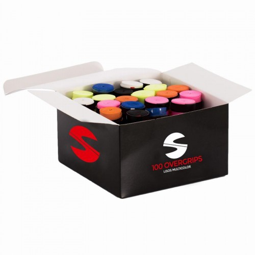 Caja Overgrips Softee Multicolor 100 Unidades Caja Overgrips Softee Multicolor 100 Unidades