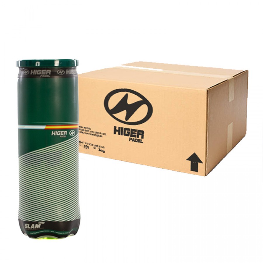 Cajon 72 Pelotas - 24 Botes de 3 uds - Higer Padel  Oferta + Barato