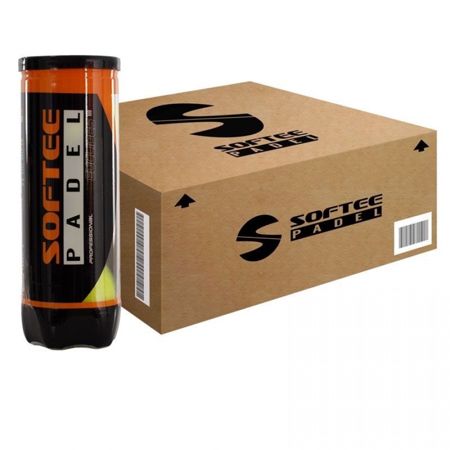 Cajon 72 Pelotas - 24 Botes de 3 uds - Softee Euclides  PADELPOINT Cajon 72 Pelotas - 24 Botes de 3 uds - Softee Euclides