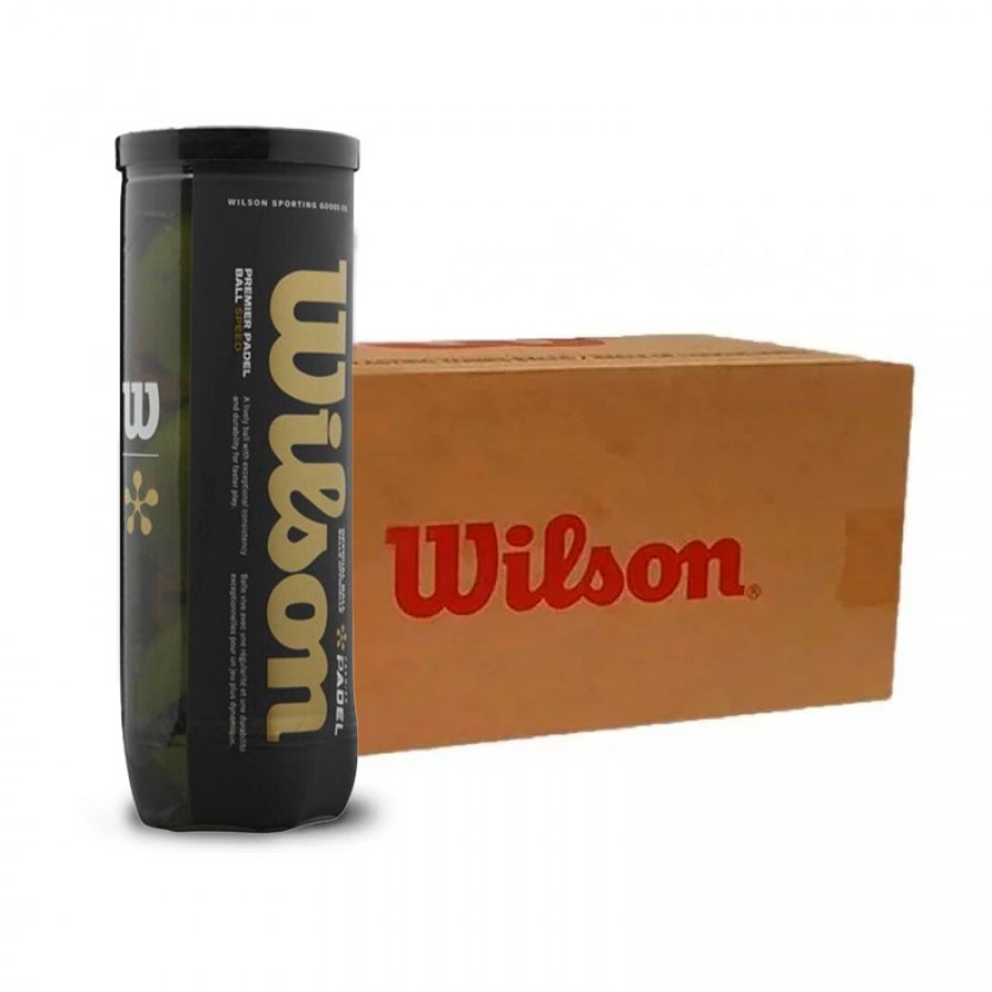 Cajon 72 Pelotas - 24 Pots de 3 unites - Wilson Padel Premier Speed  Offre - Pas cher