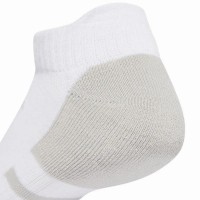 Calcetines Adidas Essentials Cushioned Low Blanco Gris 3 Pares  Oferta + Barato