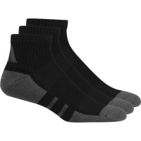 Calcetines Adidas Essentials Cushioned Quarter Negro Gris 3 Pares  Offre - Pas cher