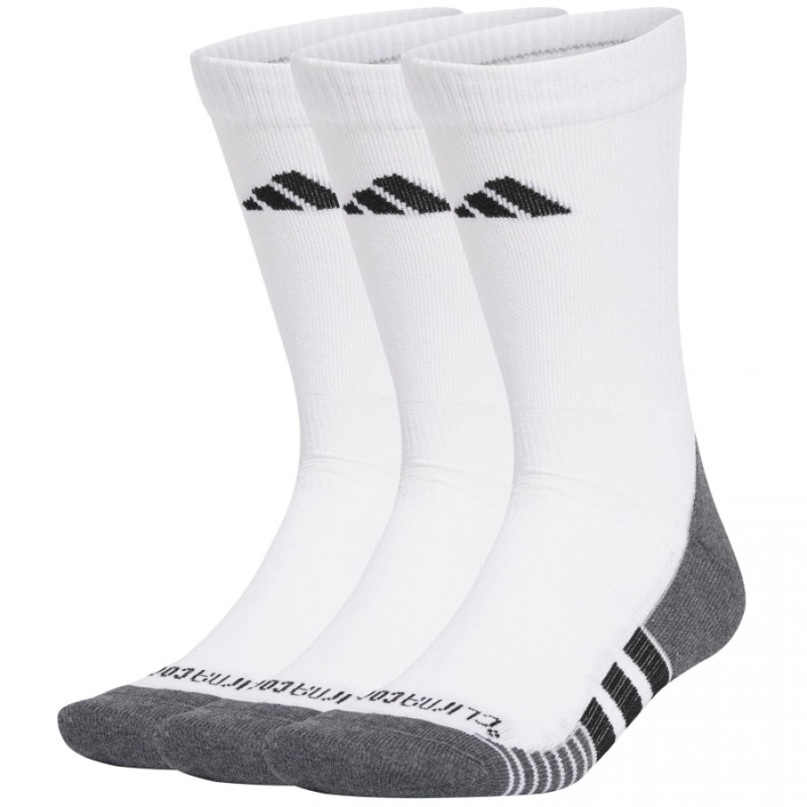 Calcetines Adidas Performance Climacool Crew Blanco 3 Pares  Oferta + Barato