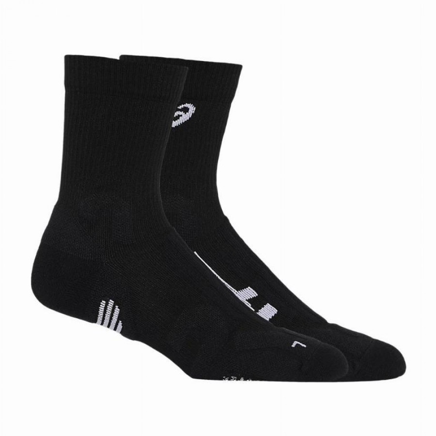 Calcetines Asics Crew Court Negro 1 Par  Oferta + Barato