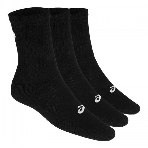 Calcetines Asics Crew Negro 3 Pares Calcetines Asics Crew Negro 3 Pares