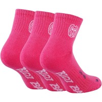Calcetines Bidi Badu Anchor Ankle Rosa 3 Unidades  Oferta + Barato