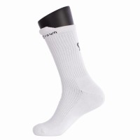 Black Crown Premium High White Socks 1 Pair  Offer + Cheap
