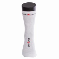 Black Crown Premium High White Socks 1 Pair  Offer + Cheap