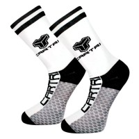 Cartri Adler High Blanc Noir Chaussettes 1 Paire  Offre - Pas cher