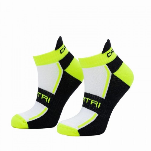 Calcetines Cartri Slash Crew Blanco Fluor 1 Par Calcetines Cartri Slash Crew Blanco Fluor 1 Par
