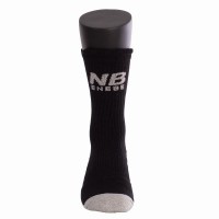 Enebe Future Mid-Calf Socks Black Gray 1 Pair PADELPOINT Enebe Future Mid-Calf Socks Black Gray 1 Pair