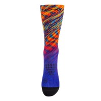 Floky S-Mash 3D Fantasy Rio Socks Orange Blue