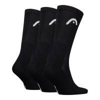Calcetines Head All Sports Crew Negro 3 Pares  Offer + Cheap