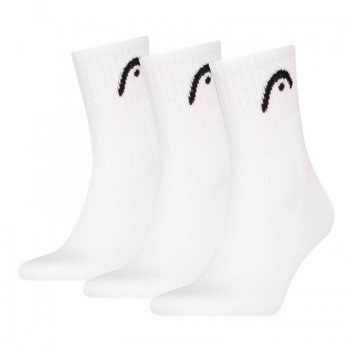 Calcetines Head All Sports Short Crew Blanco 3 Pares Calcetines Head All Sports Short Crew Blanco 3 Pares