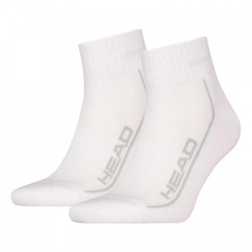 Calcetines Head Performance Quarter Blanco Gris 2 Pares Calcetines Head Performance Quarter Blanco Gris 2 Pares