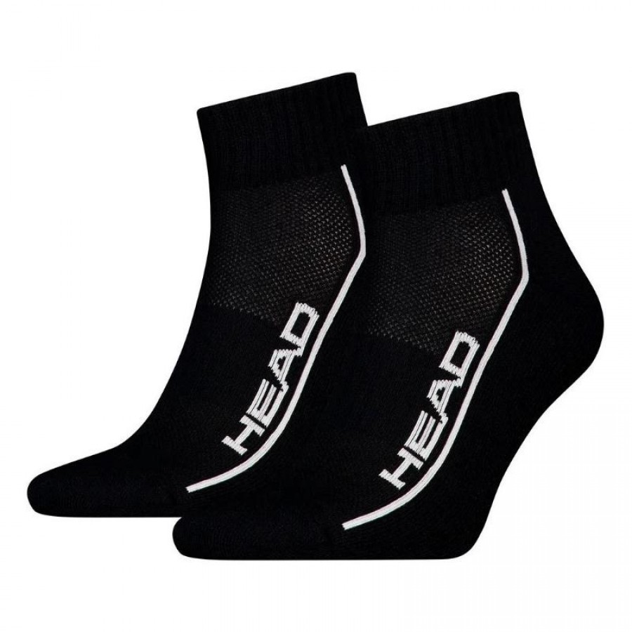Calcetines Tete Performance Quartier Negre 2 Pares  Offre - Pas cher