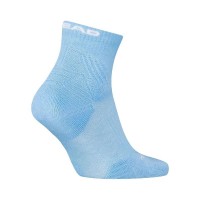 Calcetines Head Performance Tennis Quarter Azul Claro 1 Par  Oferta + Barato