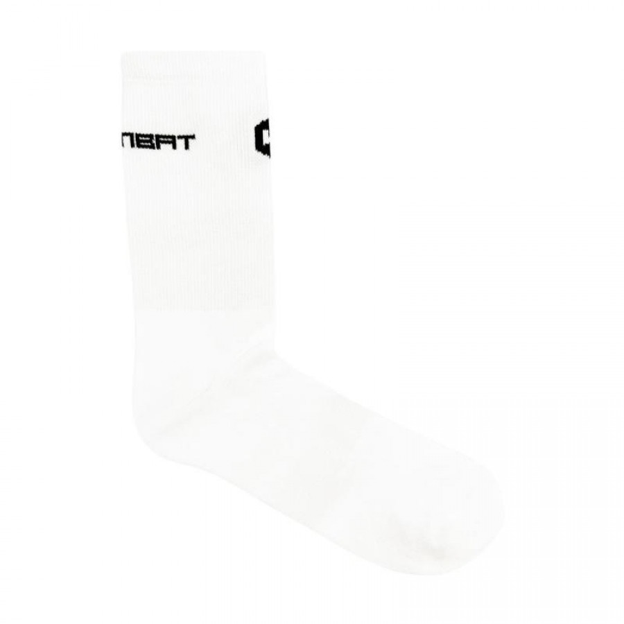 Kombat Hex Chaussettes Blanches 1 Paire  Offre - Pas cher