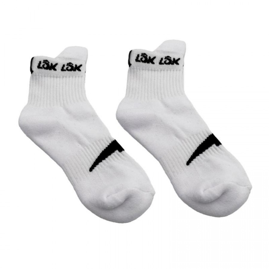 Lok Short Accent Chaussettes blanches 1 paire  Offre - Pas cher