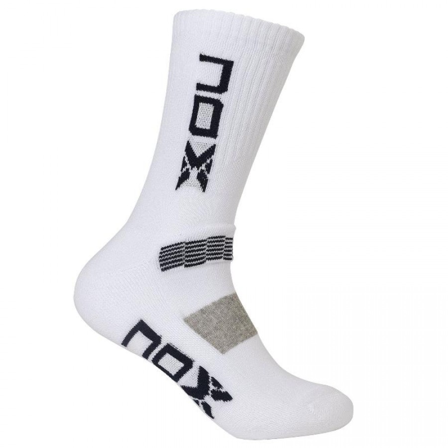 Nox White Blue Socks 1 Pair  Offer + Cheap