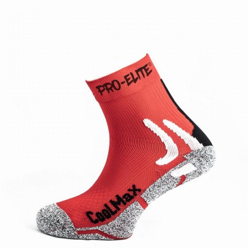 Calcetines Pro Elite Coolmax Rojo 1 Par Calcetines Pro Elite Coolmax Rojo 1 Par