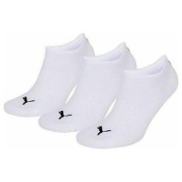 Puma Sneaker White Socks 3 pares  Oferta + Barato