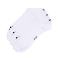 Puma Sneaker White Socks 3 pares  Oferta + Barato