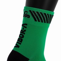 Vibora Kait Mid-Calf Socks Green Black 1 Pair