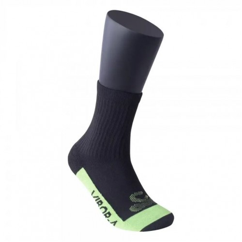 Calcetines Vibora Media Cana Multicolor Negro Amarillo 1 Par Calcetines Vibora Media Cana Multicolor Negro Amarillo 1 Par