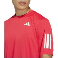 Camiseta Adidas Club 3 Stripes Rubi