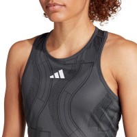 Adidas Club Graphic Black Carbon Women''s T-Shirt PADELPOINT Adidas Club Graphic Black Carbon Women''s T-Shirt