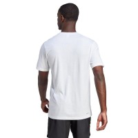 Camiseta Adidas Essentials Blanco  Oferta + Barato