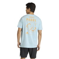 Adidas Padel Graphic Sky Blue T-shirt