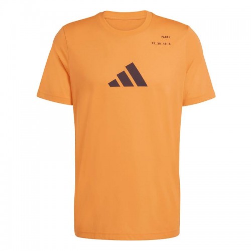 Adidas Padel Graphic Orange T-Shirt