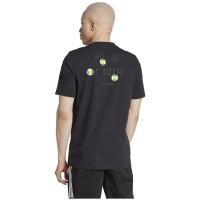 Camiseta Adidas TNS JEU Negro  Oferta + Barato