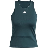 Camiseta Midi Adidas Y-Tank Verde Aurora para Mulheres  Oferta + Barato